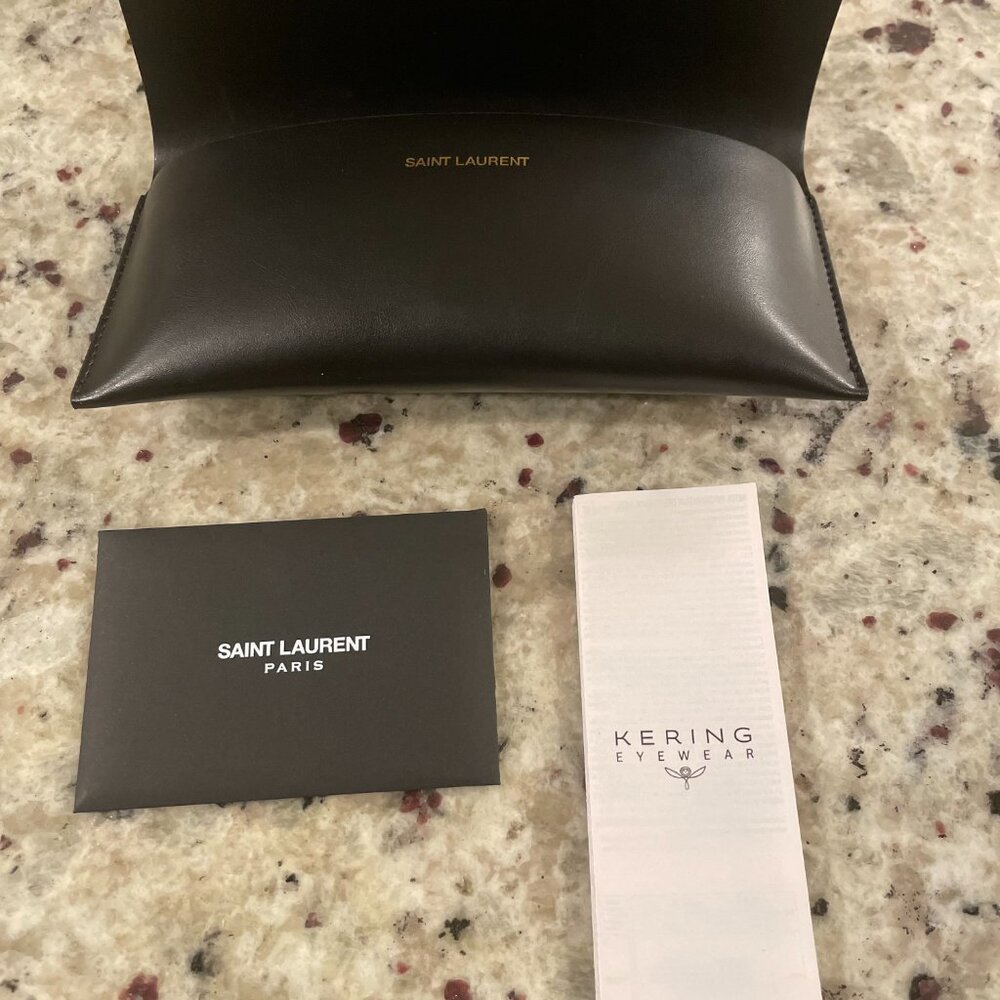 Authentic Gently-Used Black Women's YSL glasses (SL 232 Betty) - Picture 9 of 10